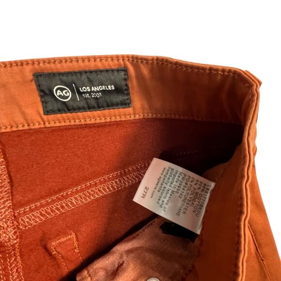 AG Adriano Goldschmied Jeans Luscious Stretch Sateen Size 27 NWT MSRP $198 - Picture 7 of 8